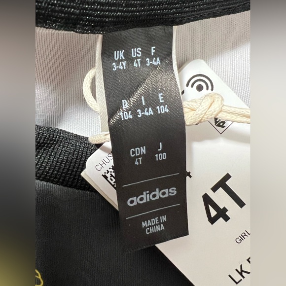 Adidas X Disney Minnie Mouse toddler girl‎ shirt Dress athletic Colab black 4T - Picture 5 of 10